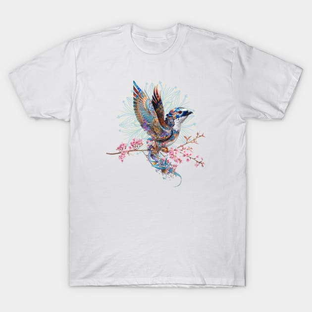 Mandala Songbird T-Shirt by Mazzlo Shop